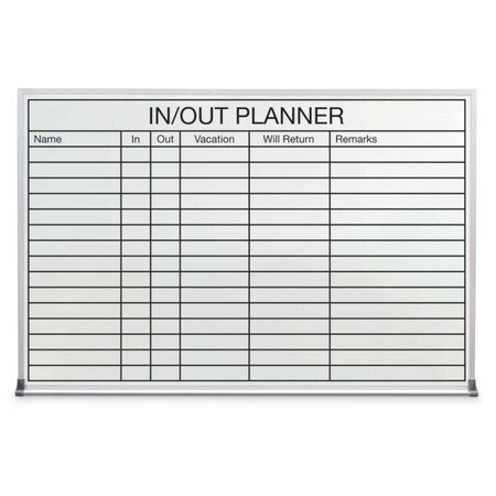 United Visual Products Corkboard, Fabric, Wht/Cld, 3 Door, 72 x 48" UV307-WHITE-CLOUD